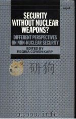 SECURITY WITHOUT NUCLEAR WEAPONS? DIFFERENT PERSPESCTIVES ON NON-NUCLEAR SECURITY（1992 PDF版）
