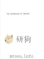 The Technology of Tinplate PDF电子版封面