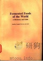 Fermented Foods of the World PDF电子版封面