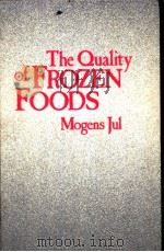 The Quality of Frozen Foods PDF电子版封面