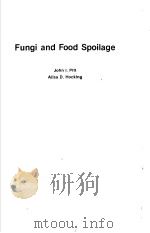 Fungi and Food Spoilage PDF电子版封面
