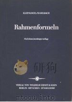 Rahmenformeln（ PDF版）