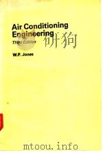 Air Conditioning Engineering PDF电子版封面