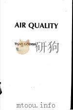 AIR QUALITY PDF电子版封面
