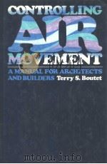 Controlling Air Movement PDF电子版封面 0070067139