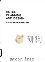 HOTEL PLANNING AND DESIGN（ PDF版）