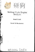 Stirling Cycle Engine Analysis PDF电子版封面