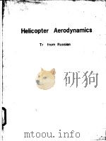 Helicopter Aerodynamics PDF电子版封面