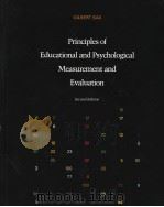 Principles of Educational and Psychological Measurement and Evaluation PDF电子版封面