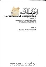 Handbook of Ceramics and Composites Volume 2 PDF电子版封面