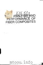 ANALYSIS AND PERFORMANCE OF FIBER COMPOSITES PDF电子版封面