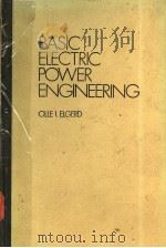 BASIC ELECTRIC POWER ENGINEERING PDF电子版封面