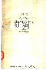 THE NOISE HANDBOOK PDF电子版封面