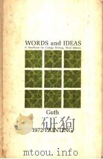 WORDS AND IDEAS（ PDF版）