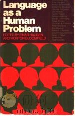 Language as a Human Problem PDF电子版封面
