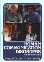 Human Communication Disorders PDF电子版封面