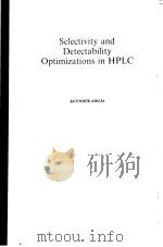 Selectivity and Detectability Optimizations in HPLC PDF电子版封面