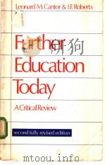 Further Education Today PDF电子版封面 0710095015