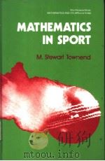 MATHEMATICS IN SPORT PDF电子版封面