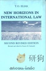 NEW HORIZONS IN INTERNATIONAL LAW PDF电子版封面 0792318714 T.O.ELIAS