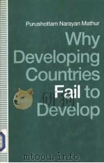 Why Developing Countries Fail to Develop（1991 PDF版）