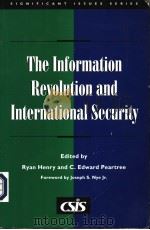 The Information Revolution and International Security PDF电子版封面 0892062991 Ruan Henry and C.Edward Peartr