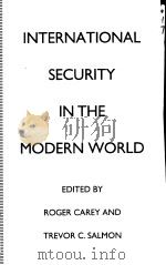 International Security in the Modern World（1992 PDF版）