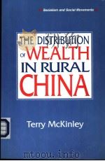 THE DISTRIBUTION OF WEALTH IN RURAL CHINA   1996  PDF电子版封面  1563246147   