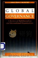 GLOBAL GOVERNANCE A Review of Multilateralism and International Organizations 1997 PDF电子版封面