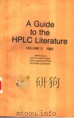A Guide to the HPLC Literature（ PDF版）