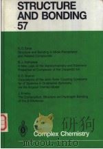 Complex Chemistry PDF电子版封面 3540134115 J.Emsley R.D.Ernst B.J.Hatha