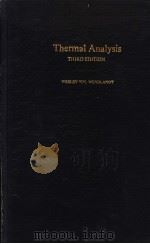 Thermal Analysis  THIRD EDITION（ PDF版）