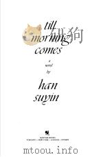 Till Morning comes（ PDF版）