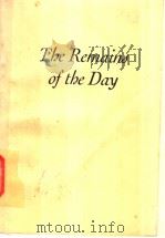 The Remains of the Day（ PDF版）