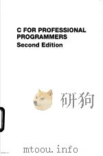 C FOR PROFESSIONAL PROGRAMMERS PDF电子版封面