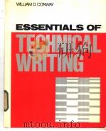 ESSENTIALS OF TECHNICAL WRITING PDF电子版封面