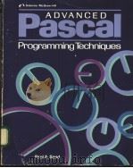 Advanced Pascal Programming Techniques PDF电子版封面