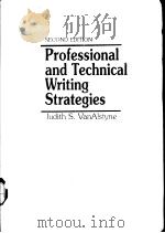 Professional and Technical Writing Strategies PDF电子版封面