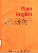 Plain English PDF电子版封面