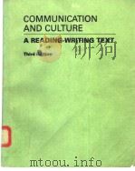COMMUNICATION AND CULTURE PDF电子版封面