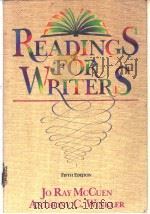 Readings for Writers PDF电子版封面 0155758330
