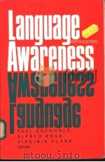 Language Awareness PDF电子版封面 0312020813