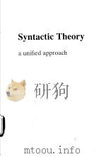 Syntactic Theory PDF电子版封面