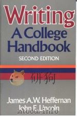 Writing:A College Handbook PDF电子版封面 0393954994