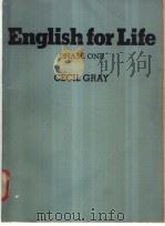 English for Life PDF电子版封面
