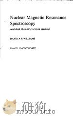 NUCLEAR MAGNETIC RESONANCE SPECTROSCOPY（1986年 PDF版）