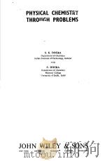 PHYSICAL CHEMISTRY THROUGH PROBLEMS（1984年 PDF版）