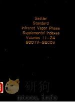 Sadtler Standard Infrared Vapor Phase Supplemental Indexes Volumes 11-24 5001V-9200V PDF电子版封面