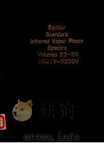 Sadtler Standard Infrared Vapor Phase Spectra Volume 23-24 8601V-9200V PDF电子版封面