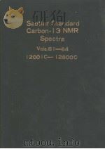 Sadtler Standard Carbon-13 NMR Spectra Vols.61-64 1200IC-12800C PDF电子版封面